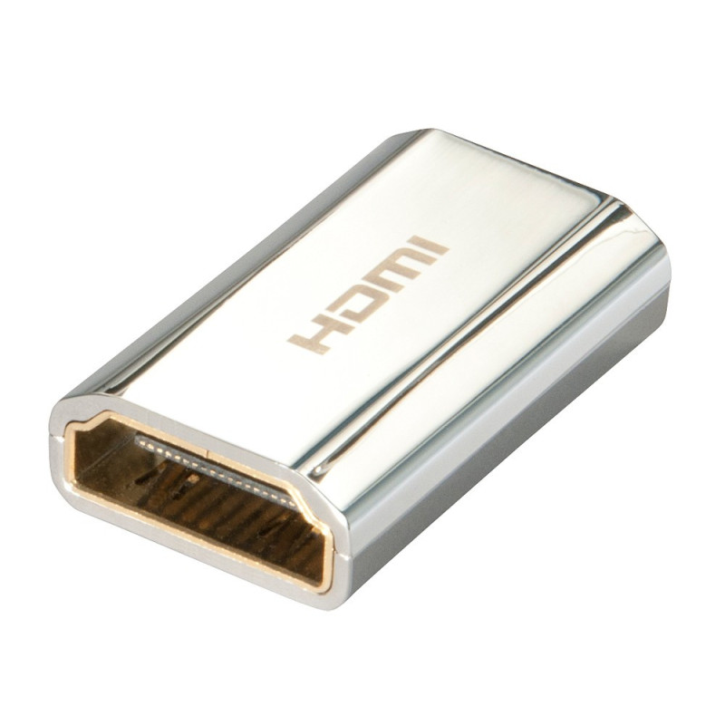 Adapteris - CROMO HDMI M / F 24K Auksu Padengti Jungtys