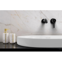Washbasin faucet Invena Dafni BP-88-U04-A, black Washbasin faucet Invena Dafni BP-88-U04-A, black