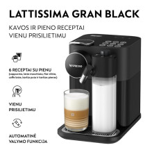 Kapsulinis kavos aparatas Nespresso Grand Lattissima EN640.B