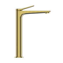 Basin mixer Invena Nestos BU-97-W09-V, gold Basin mixer Invena Nestos BU-97-W09-V, gold