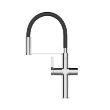 Kitchen mixer Invena Perisa, black / chrome Kitchen mixer Invena Perisa, black / chrome
