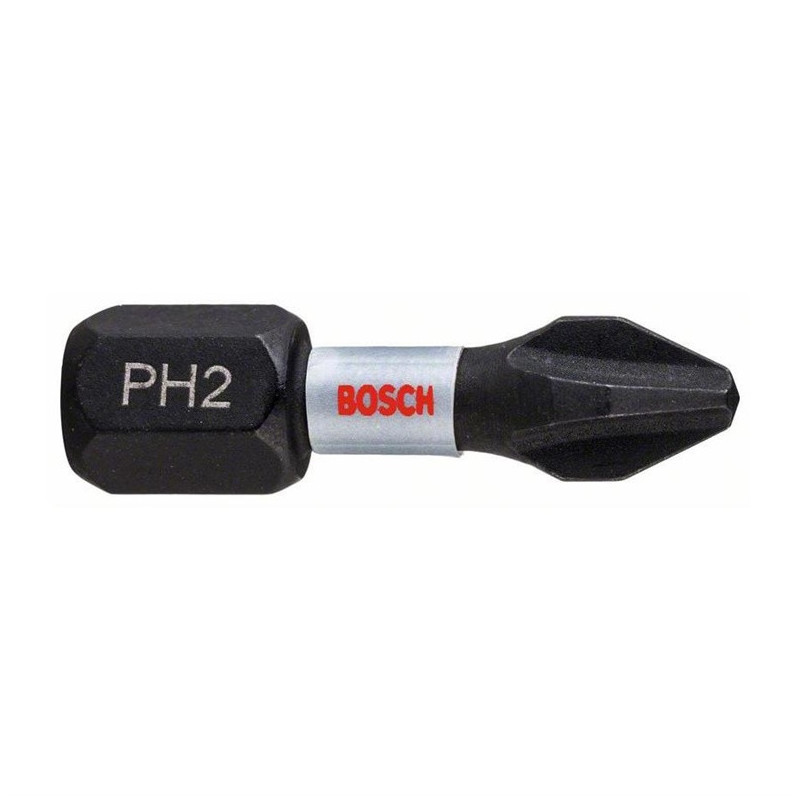 SCREW BITS BOSCH 25MM PH2 2PCS