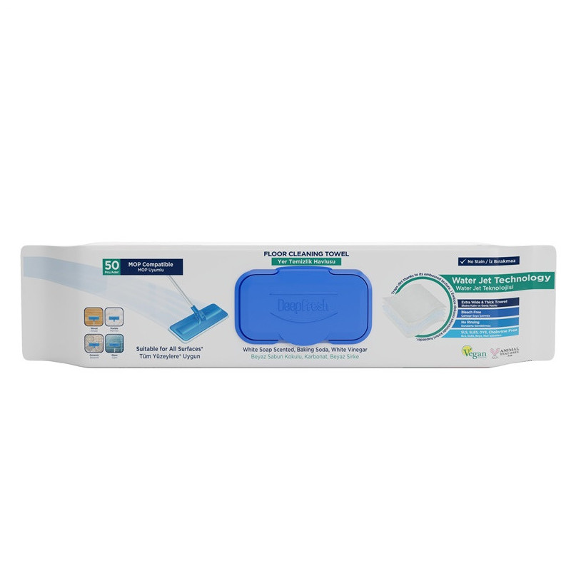 Addition of wet floor cloths Deepfresh 50 vnt