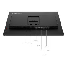 Monitorius - Lenovo ThinkVision T24D-40 23,8" Full HD IPS, HDMI, USB Type-C, Juodas Monitorius - Lenovo ThinkVision T24D-40 23,8" Full HD IPS, HDMI, USB Type-C, Juodas