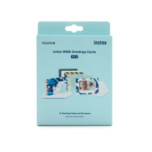 Sveikinimo Atvirukai - Fujifilm instax WIDE Sveikinimo Atvirukai 10 Vnt - Balta Sveikinimo Atvirukai - Fujifilm instax WIDE Sveikinimo Atvirukai 10 Vnt - Balta