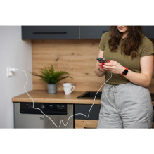 Forcell Cable USB C to USB C Forcell F-Energy QC4.0 PD 5A 100W 3 m C339 white