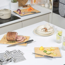 Salter BW072812EU7 Bamboo Chopping Board Set ( 3 pcs)