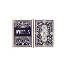 Playing cards - Piatnik Wheels Poker Cards 2 Decks Red and Blue Playing cards - Piatnik Wheels Poker Cards 2 Decks Red and Blue