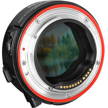 Adapteris - Meike MK EFTR C Drop In Filter Mount Adapter EF to EOSR with ND Filter