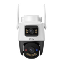 Saugumo Kamera - IMOU AOV Dual 10MP 4G LTE, 340° Pan, 90° Tilt, Naktinis Matymas 25m, Balta Saugumo Kamera - IMOU AOV Dual 10MP 4G LTE, 340° Pan, 90° Tilt, Naktinis Matymas 25m, Balta