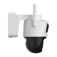 Saugumo Kamera - IMOU AOV Dual 10MP 4G LTE, 340° Pan, 90° Tilt, Naktinis Matymas 25m, Balta Saugumo Kamera - IMOU AOV Dual 10MP 4G LTE, 340° Pan, 90° Tilt, Naktinis Matymas 25m, Balta