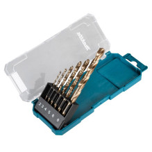 Metalo grąžtų rinkinys Makita D-75758 HSS-CO 2-8 mm 6 vnt Metalo grąžtų rinkinys Makita D-75758 HSS-CO 2-8 mm 6 vnt