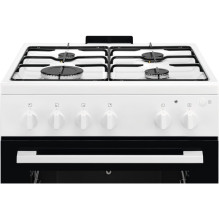 Gas stove with gas oven Electrolux LKG604012W