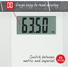 Salter 9009 WFEU12 Ultimate Accuracy Electronic Bathroom Scales, White