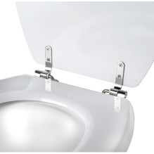 Beldray LA033758WFPEU7 Tongue &amp; Groove Toilet Seat