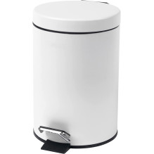 Beldray LA038098WHT2FPEU7 3 Litre Soft-Close Pedal Bin, White