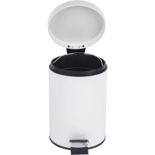 Beldray LA038098WHT2FPEU7 3 Litre Soft-Close Pedal Bin, White