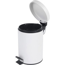 Beldray LA038098WHT2FPEU7 3 Litre Soft-Close Pedal Bin, White