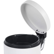 Beldray LA038098WHT2FPEU7 3 Litre Soft-Close Pedal Bin, White