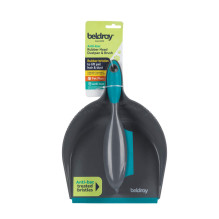 Beldray LA034191UFPEU7 Antibac Pet Plus+ Rubber Head Dustpan & Brush Set Beldray LA034191UFPEU7 Antibac Pet Plus+ Rubber Head Dustpan & Brush Set