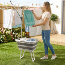 Beldray LA00000153EU7 40l Collapsible Laundry Basket With Legs Beldray LA00000153EU7 40l Collapsible Laundry Basket With Legs