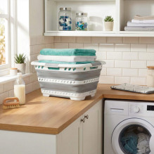 Beldray LA00000153EU7 40l Collapsible Laundry Basket With Legs