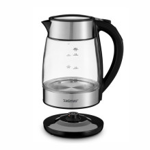 Zelmer ZCK8026 electric kettle 1.7 L 2200 W Black, Transparent Zelmer ZCK8026 electric kettle 1.7 L 2200 W Black, Transparent