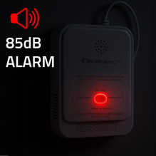 Qoltec 52576 Carbon monoxide sensor , CO detector , alarm 85dB , LED Qoltec 52576 Carbon monoxide sensor , CO detector , alarm 85dB , LED
