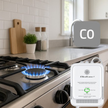 Qoltec 52576 Carbon monoxide sensor , CO detector , alarm 85dB , LED Qoltec 52576 Carbon monoxide sensor , CO detector , alarm 85dB , LED