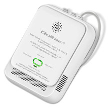 Qoltec 52654 2in1 natural gas and carbon monoxide (CO) leak detector , CH4 , CO , NG , Tuya , Wi-Fi , 85dB alarm , LED Qoltec 52654 2in1 natural gas and carbon monoxide (CO) leak detector , CH4 , CO , NG , Tuya , Wi-Fi , 85dB alarm , LED