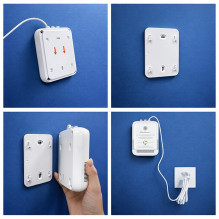 Qoltec 52654 2in1 natural gas and carbon monoxide (CO) leak detector , CH4 , CO , NG , Tuya , Wi-Fi , 85dB alarm , LED Qoltec 52654 2in1 natural gas and carbon monoxide (CO) leak detector , CH4 , CO , NG , Tuya , Wi-Fi , 85dB alarm , LED