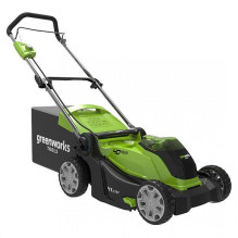 Akumuliatorinė vejapjovė 40 V 4 Ah 41 cm Greenworks G40LM41K4 - 2504707UB Akumuliatorinė vejapjovė 40 V 4 Ah 41 cm Greenworks G40LM41K4 - 2504707UB