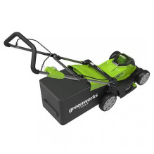 Akumuliatorinė vejapjovė 40 V 4 Ah 41 cm Greenworks G40LM41K4 - 2504707UB Akumuliatorinė vejapjovė 40 V 4 Ah 41 cm Greenworks G40LM41K4 - 2504707UB