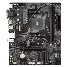 Motininė Plokštė - GIGABYTE A520M S2H, palaiko AMD Ryzen 5000 serijos AM4 CPU, 4+3 fazių grynasis skaitmeninis VRM, iki 
