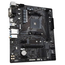Motherboard - GIGABYTE A520M S2H, supports AMD Ryzen 5000 series AM4 CPUs, 4+3 phase pure digital VRM, up to 5100MHz DDR