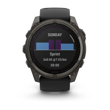 Garmin fenix 8 3.56 cm (1.4") 51 mm Digital 280 x 280 pixels Touchscreen Titanium Wi-Fi GPS (satellite)