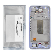 „ServicePack“ LCD ekranas SAMSUNG A34 5G A346B violetinis GH82-31200D