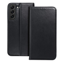 Atverčiamas dėklas, skirtas „Samsung A12 / M12 Smart Magneto“, juodas