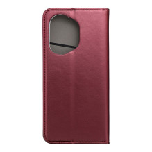 Atverčiamas dėklas, skirtas „Honor 400 Smart Magneto“, bordo spalvos Atverčiamas dėklas, skirtas „Honor 400 Smart Magneto“, bordo spalvos