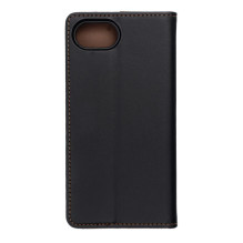Atverčiamas dėklas, skirtas iPhone 16e (SE 4 2025) Smart Pro Book, odinis, juodas
