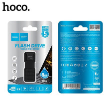 USB atmintinė 8GB USB 2.0 (USB A) Hoco UD6 juoda USB atmintinė 8GB USB 2.0 (USB A) Hoco UD6 juoda