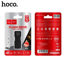 Pendrive 16GB USB 2.0 (USB A) Hoco UD6 black