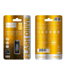 Pendrive 16GB USB 3.0 (USB A) Hoco UD5 gray