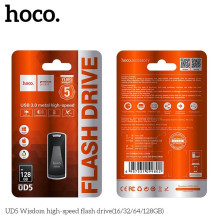 Pendrive 128GB USB 3.0 (USB A) Hoco UD5 gray