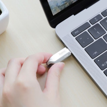 USB atmintinė 64GB USB 3.0 (USB A) Hoco UD16 nikeliuota