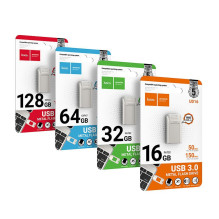 USB atmintinė 64GB USB 3.0 (USB A) Hoco UD16 nikeliuota