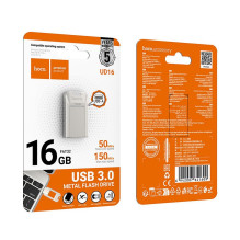 USB atmintinė 16GB USB 3.0 (USB A) Hoco UD16 nikeliuota