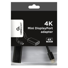 I / O ADAPTERIS MINI-DP Į DP / 4K A-MDPM-DPF4K-01 GEMBIRD