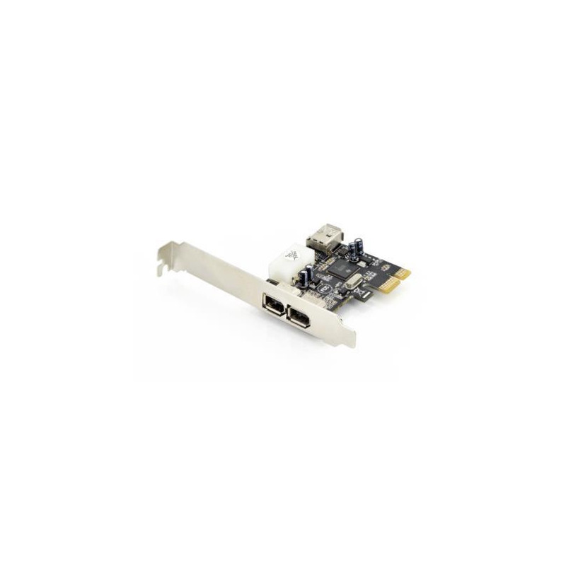 DIGITUS Add-On Card Firewire (400) PCI Express 2xExt. 1xInt. IEEE1394a 6pin
