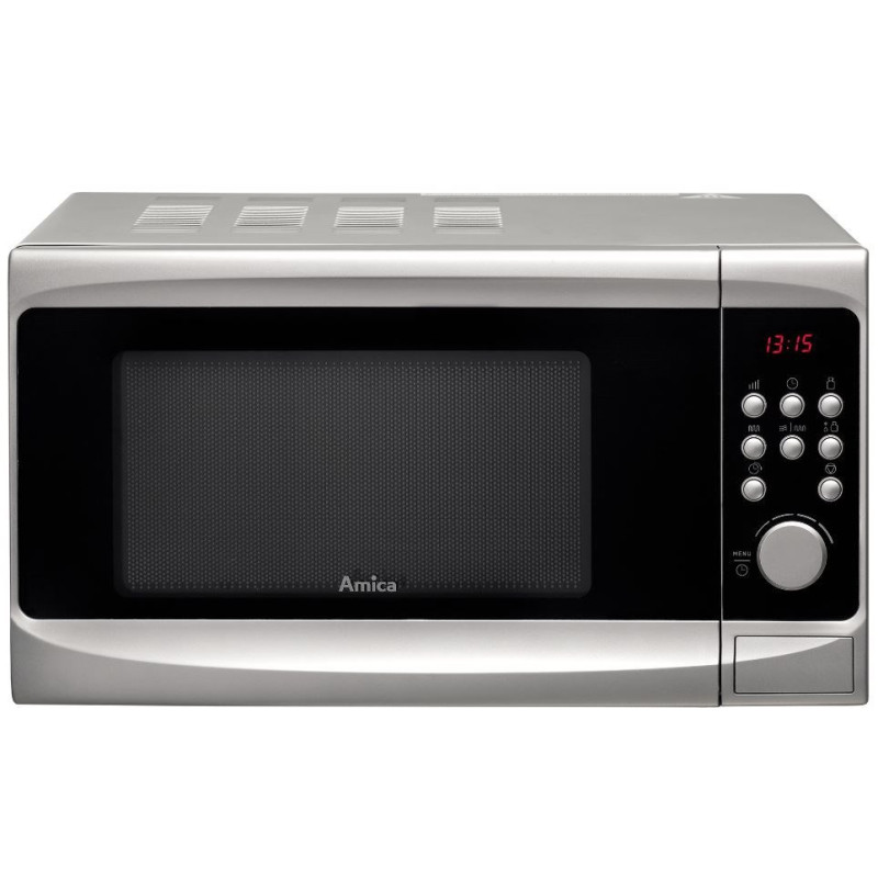 Amica AMG20E70GSV laisvai pastatoma mikrobangų krosnelė, 20 l, 700 W